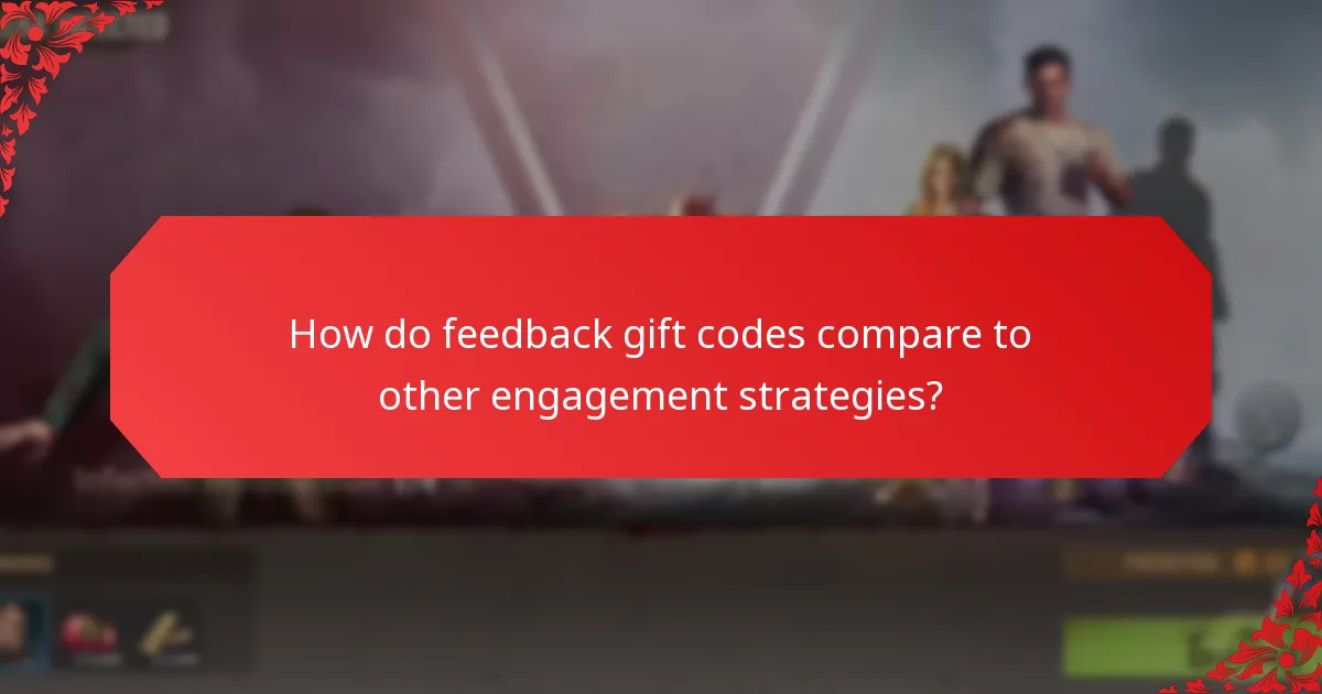 How do incentive programs utilise feedback gift codes?