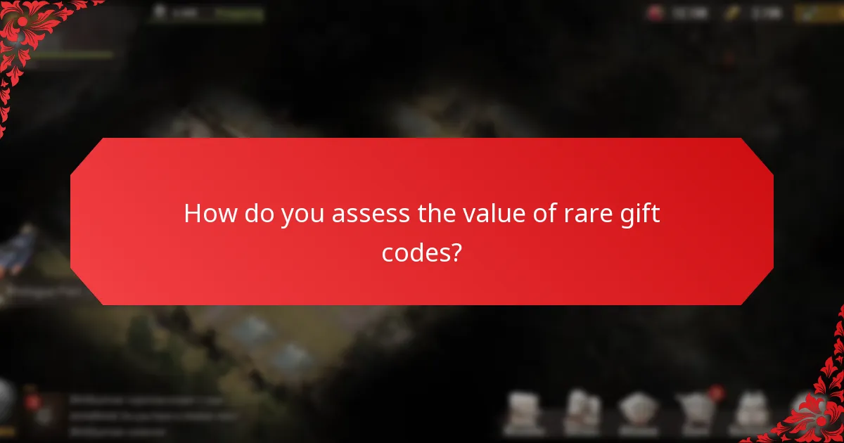 What are the trading options for rare gift codes?