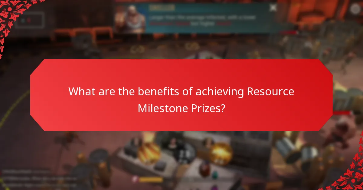 How do Resource Milestone Prizes compare across different games?
