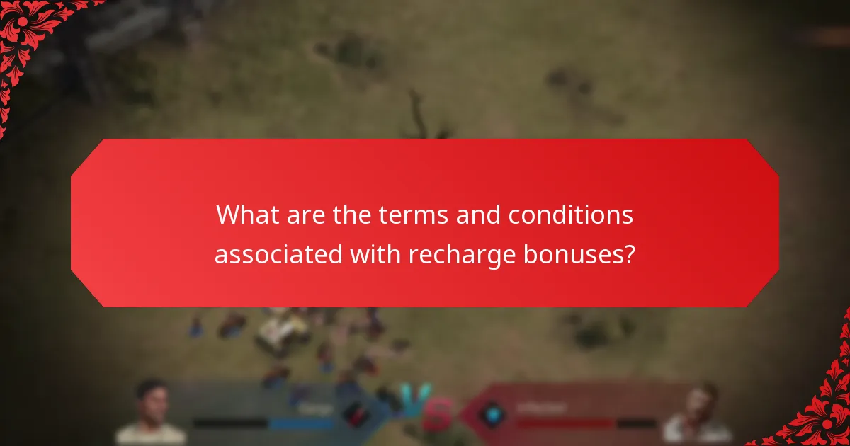 How can players maximise their engagement with recharge bonuses?